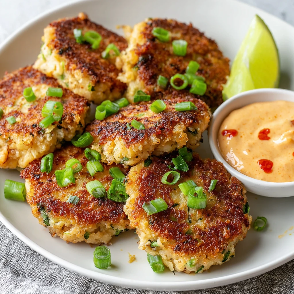 Flavorpacked Asianstyle Tuna Cakes Spicy Mayo Delight