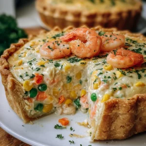 Florida Shrimp Cheddar Pie: A Delightful Seafood Treat!