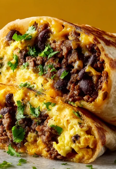 Highprotein Breakfast Burrito
