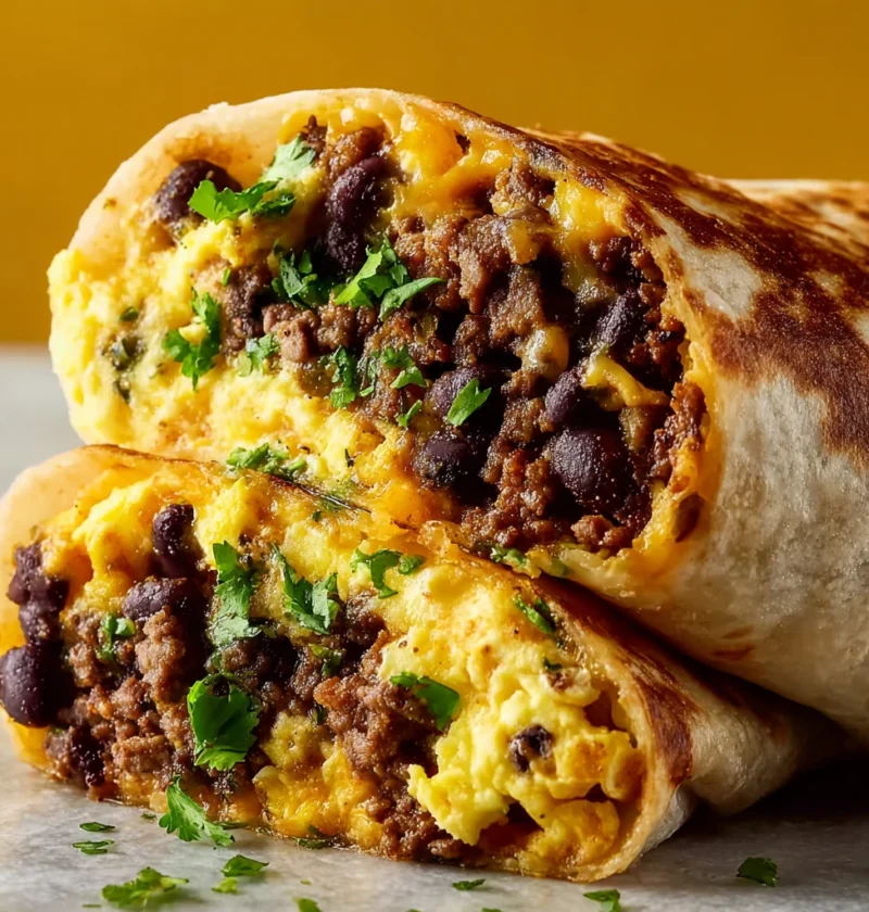 Highprotein Breakfast Burrito