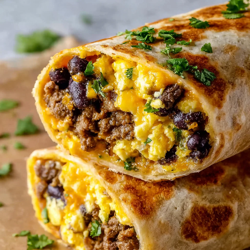 Highprotein Breakfast Burrito