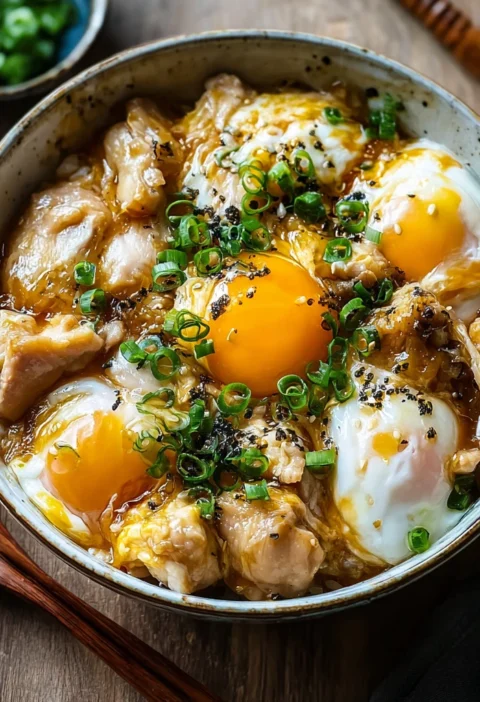 Irresistible Oyakodon Chicken Egg Bowl Recipe