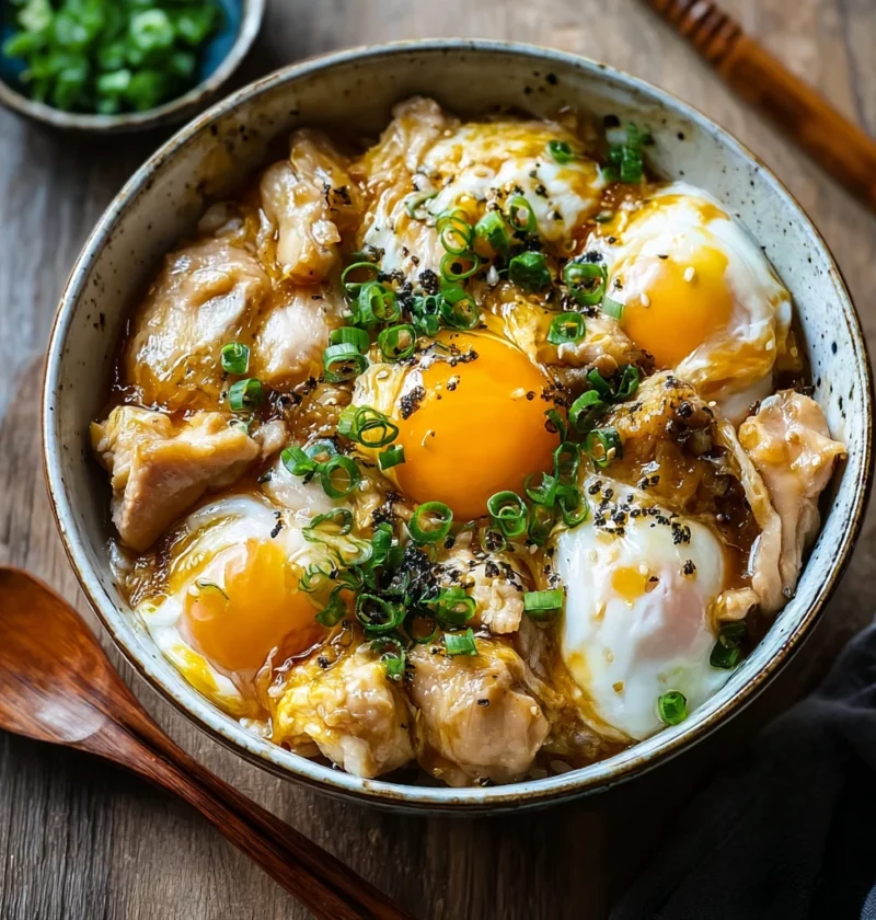 Irresistible Oyakodon Chicken Egg Bowl Recipe