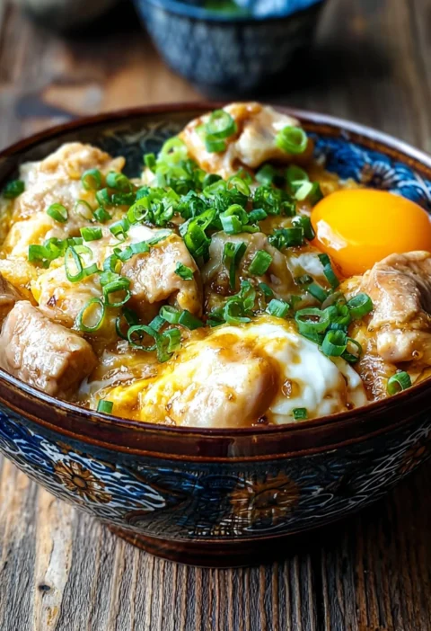 Irresistible Oyakodon Chicken Egg Bowl Recipe