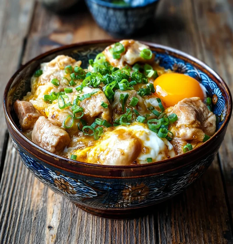 Irresistible Oyakodon Chicken Egg Bowl Recipe