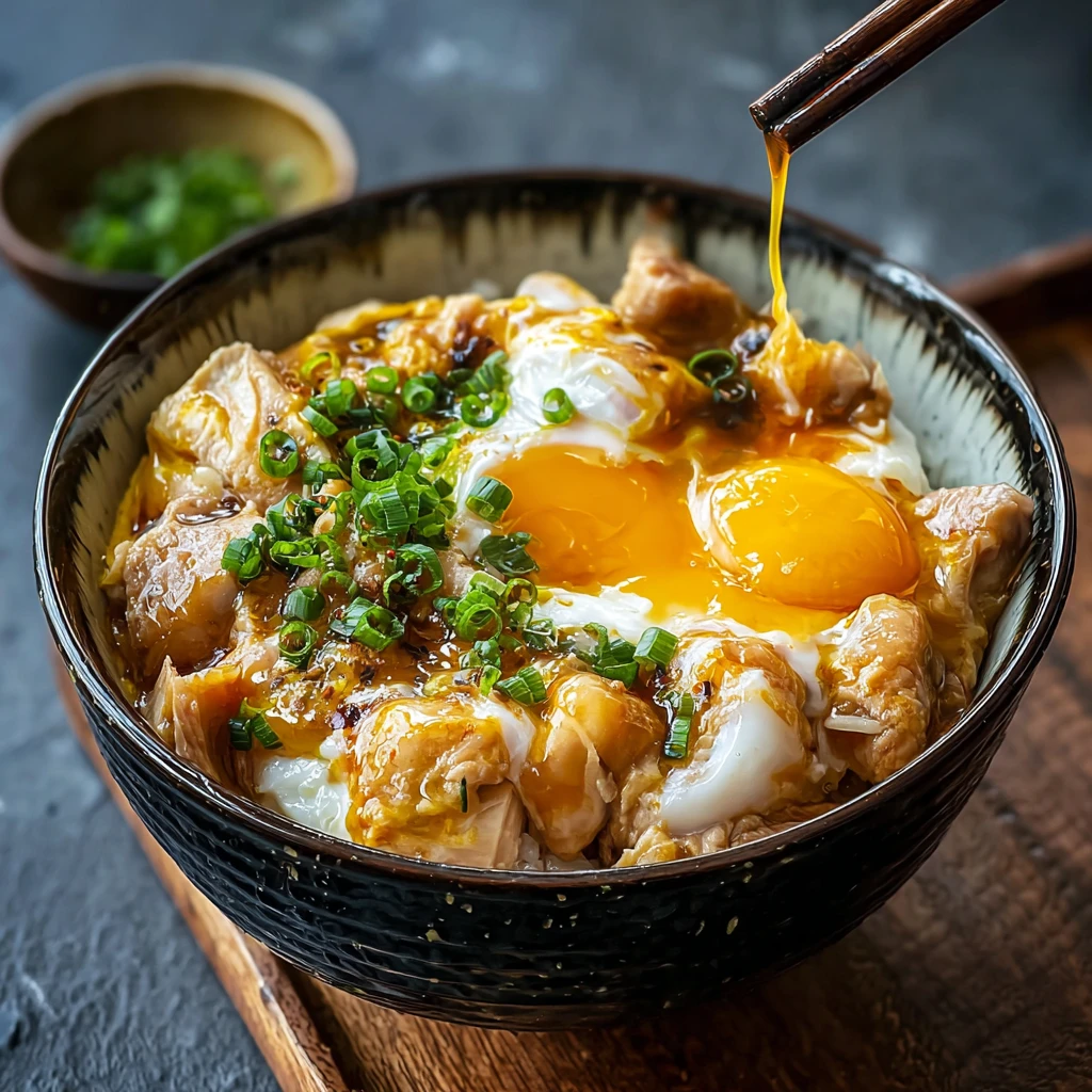 Irresistible Oyakodon Chicken Egg Bowl Recipe
