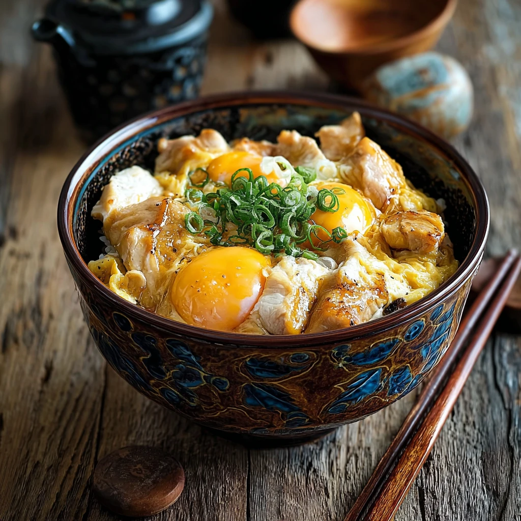 Irresistible Oyakodon Chicken Egg Bowl Recipe