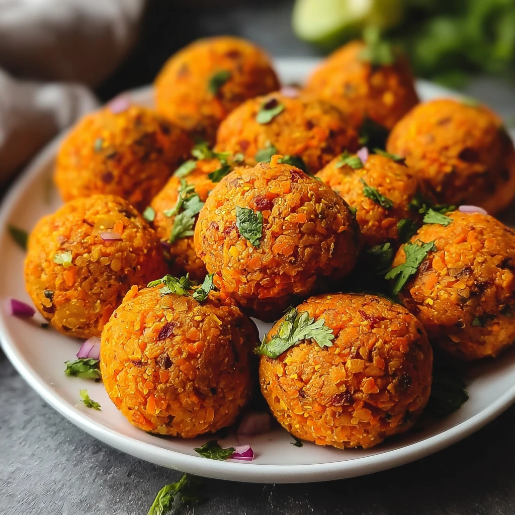 Irresistibly Easy Savory Carrot Balls for Healthy Snacking