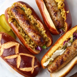 Juicy Air Fryer Bratwurst: Crispy Snap & Succulent Sausage Perfection!