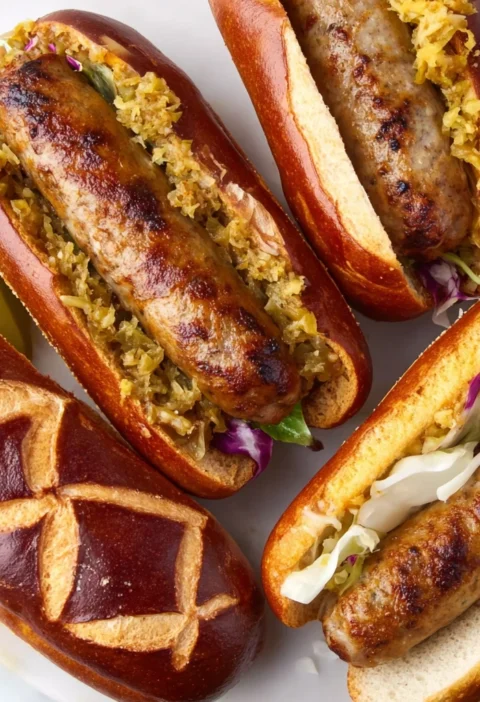 Juicy Air Fryer Bratwurst Crispy Snap Succulent Sausage