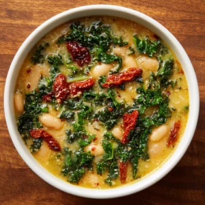Marry Me White Bean Soup with Kale