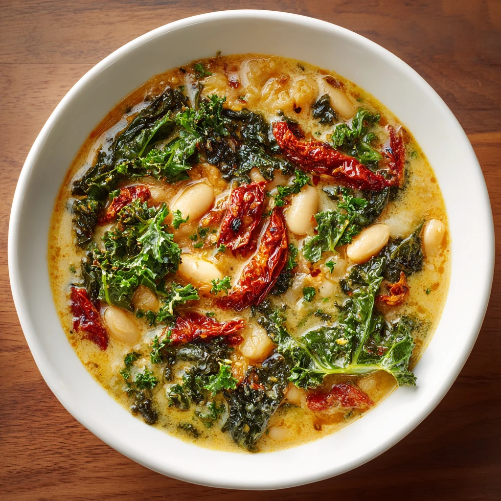 Marry White Bean Soup Kale