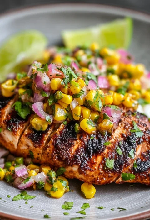 Savor Chipotle Chicken Elote Corn Salad Tonight