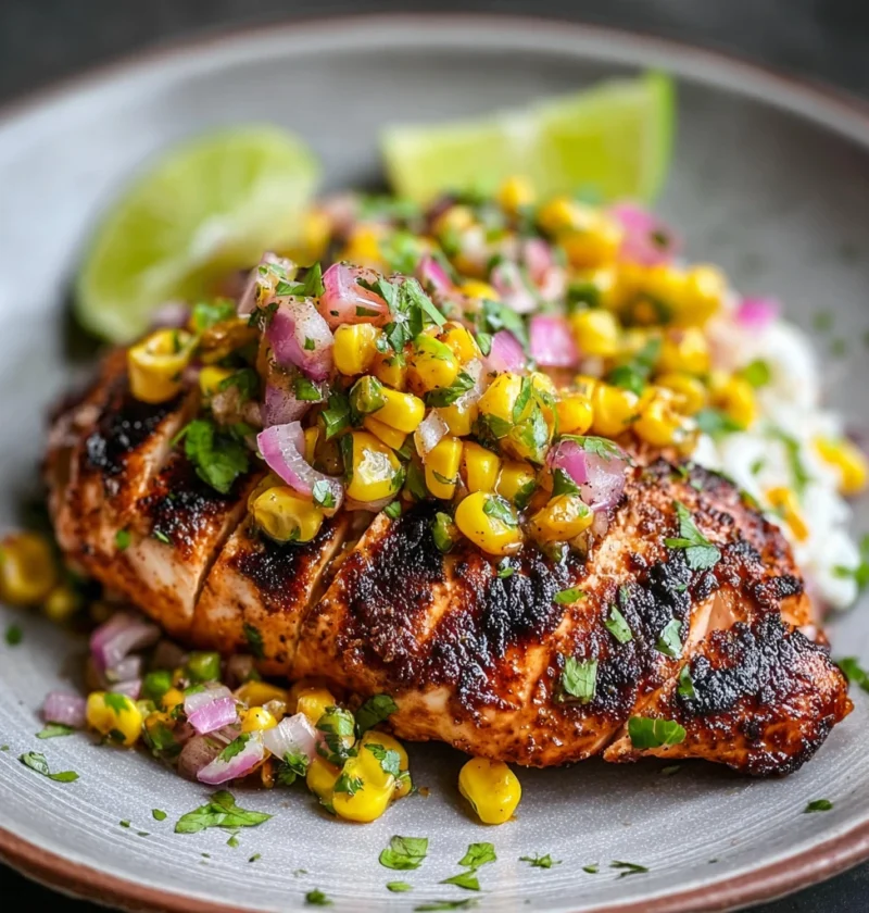 Savor Chipotle Chicken Elote Corn Salad Tonight