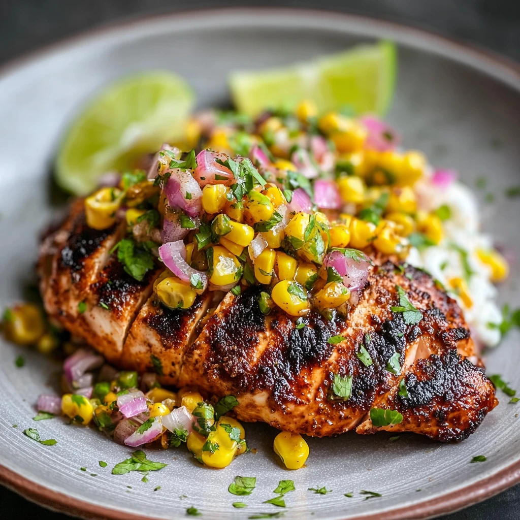 Savor Chipotle Chicken with Elote Corn Salad Tonight!