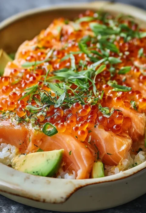 Savory Teriyaki Salmon Sushi Bake Cozy Night