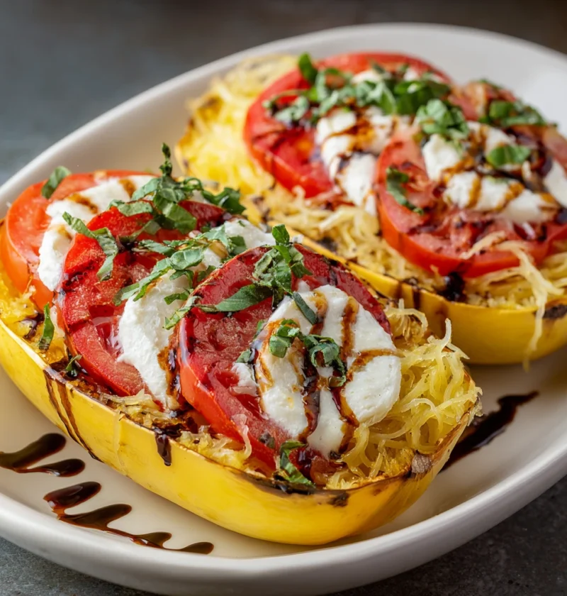 Spaghetti Squash Caprese