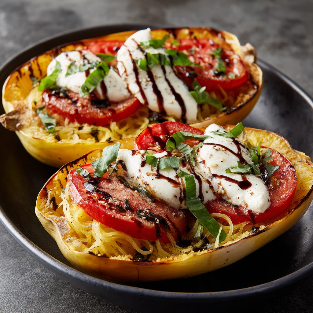Spaghetti Squash Caprese