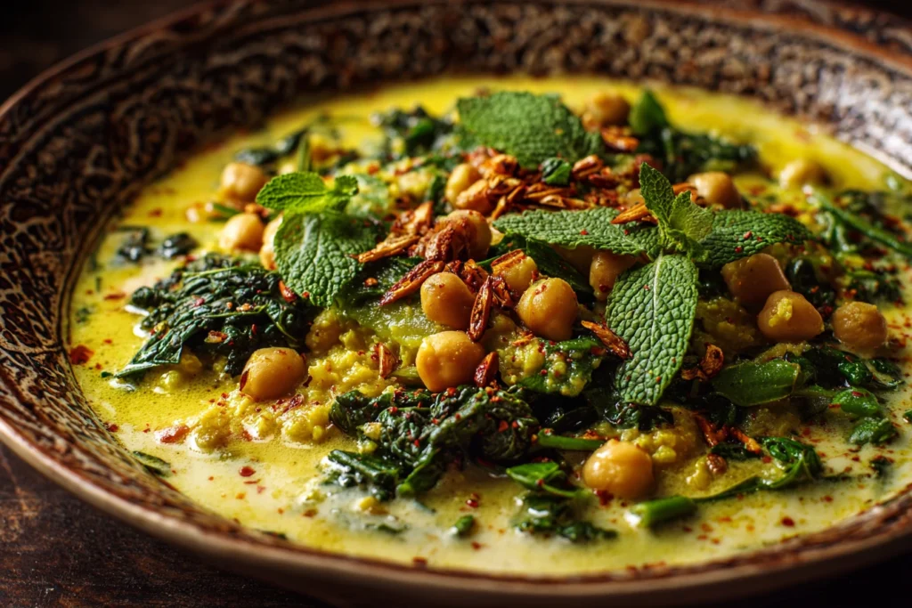 Spiced Chickpea Stew With Coconut and Turmeric