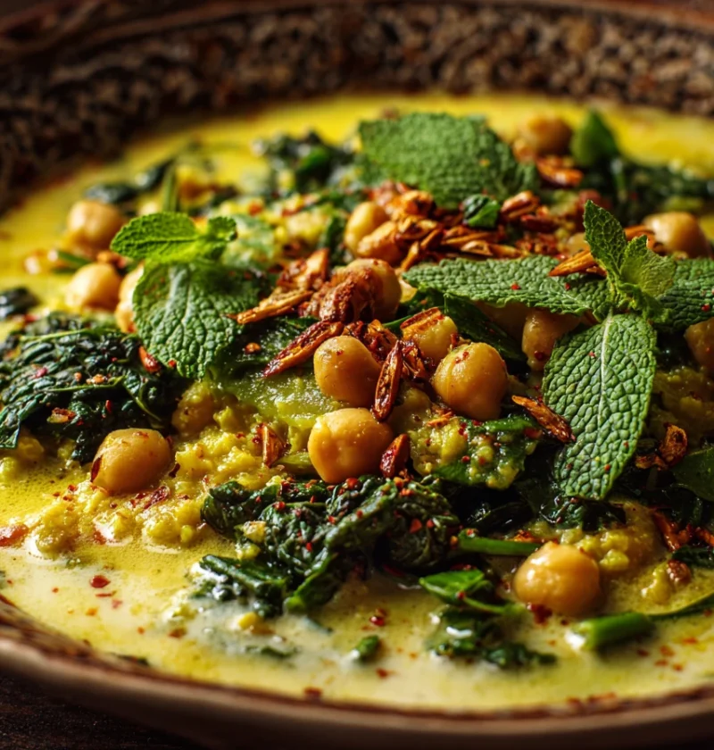 Spiced Chickpea Stew Coconut Turmeric