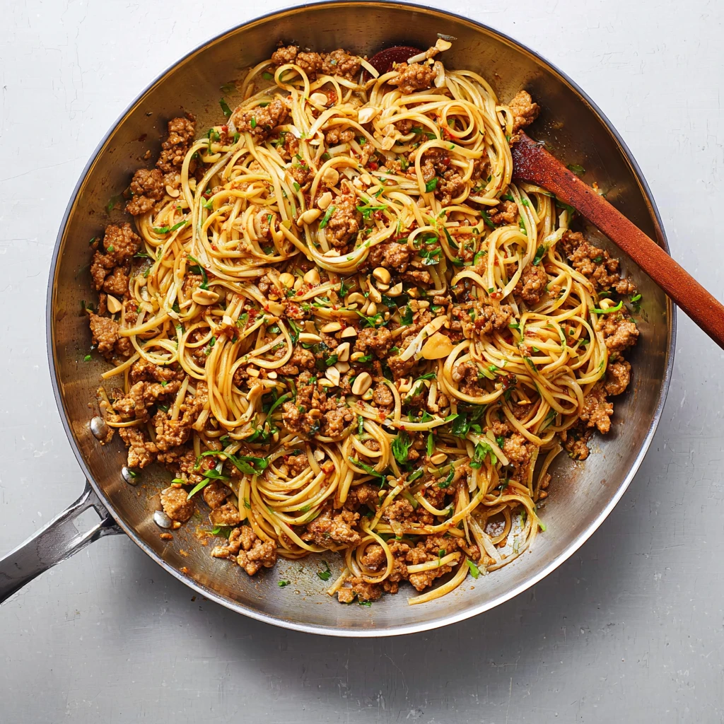 Spicy Sesame Noodles Chicken Peanuts