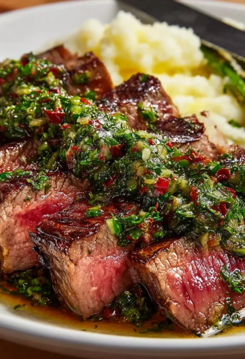 Steak Chimichurri Sauce Recipe 30minute Steakhouse Classic