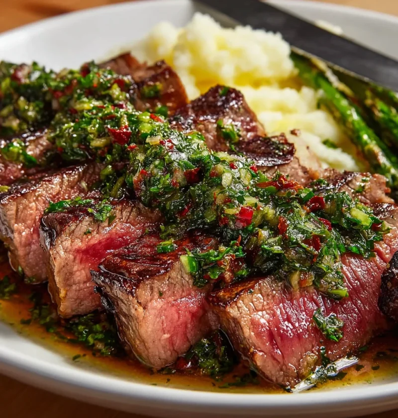 Steak Chimichurri Sauce Recipe 30minute Steakhouse Classic