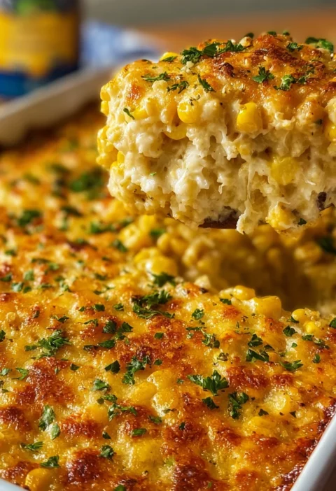 Street Corn Chicken Casserole Recipe Made Today