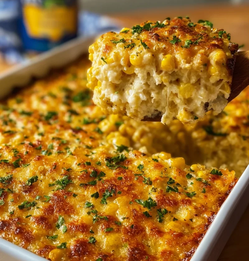 Street Corn Chicken Casserole Recipe Made Today