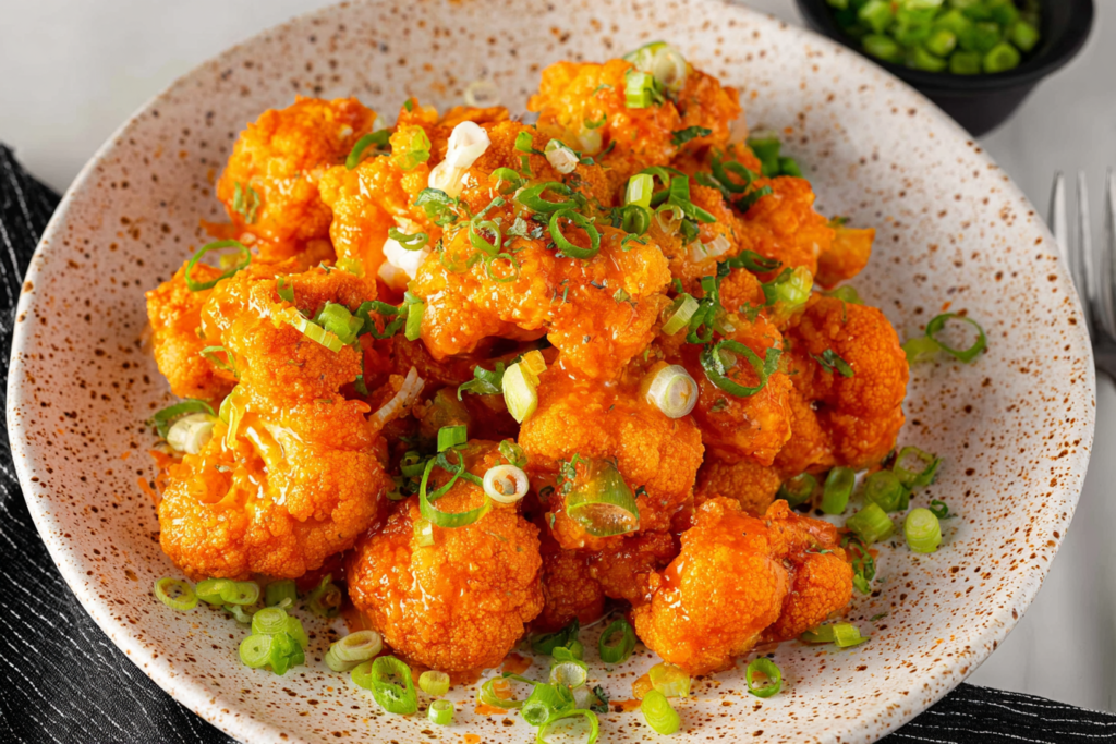 Buffalo Fried Cauliflower