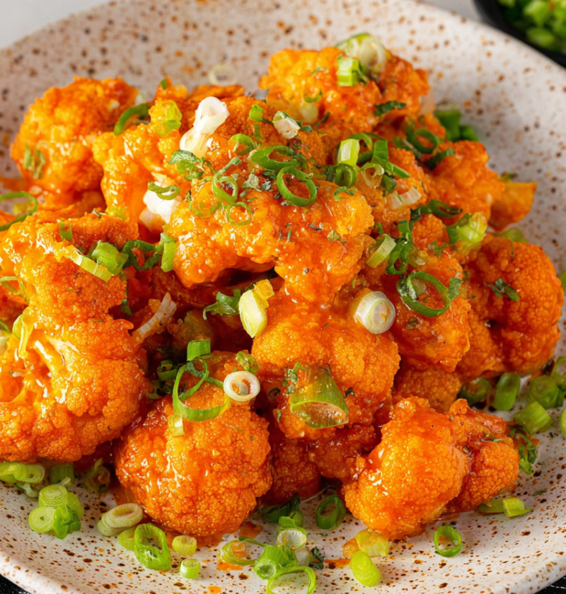 Buffalo Fried Cauliflower