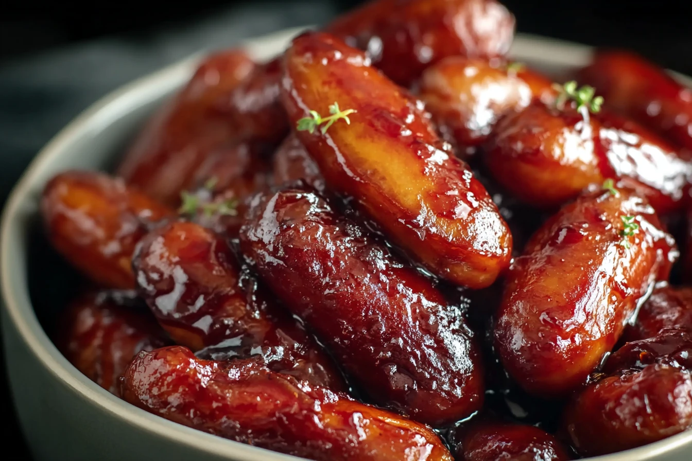 BBQ Cocktail Sausage Crock Pot