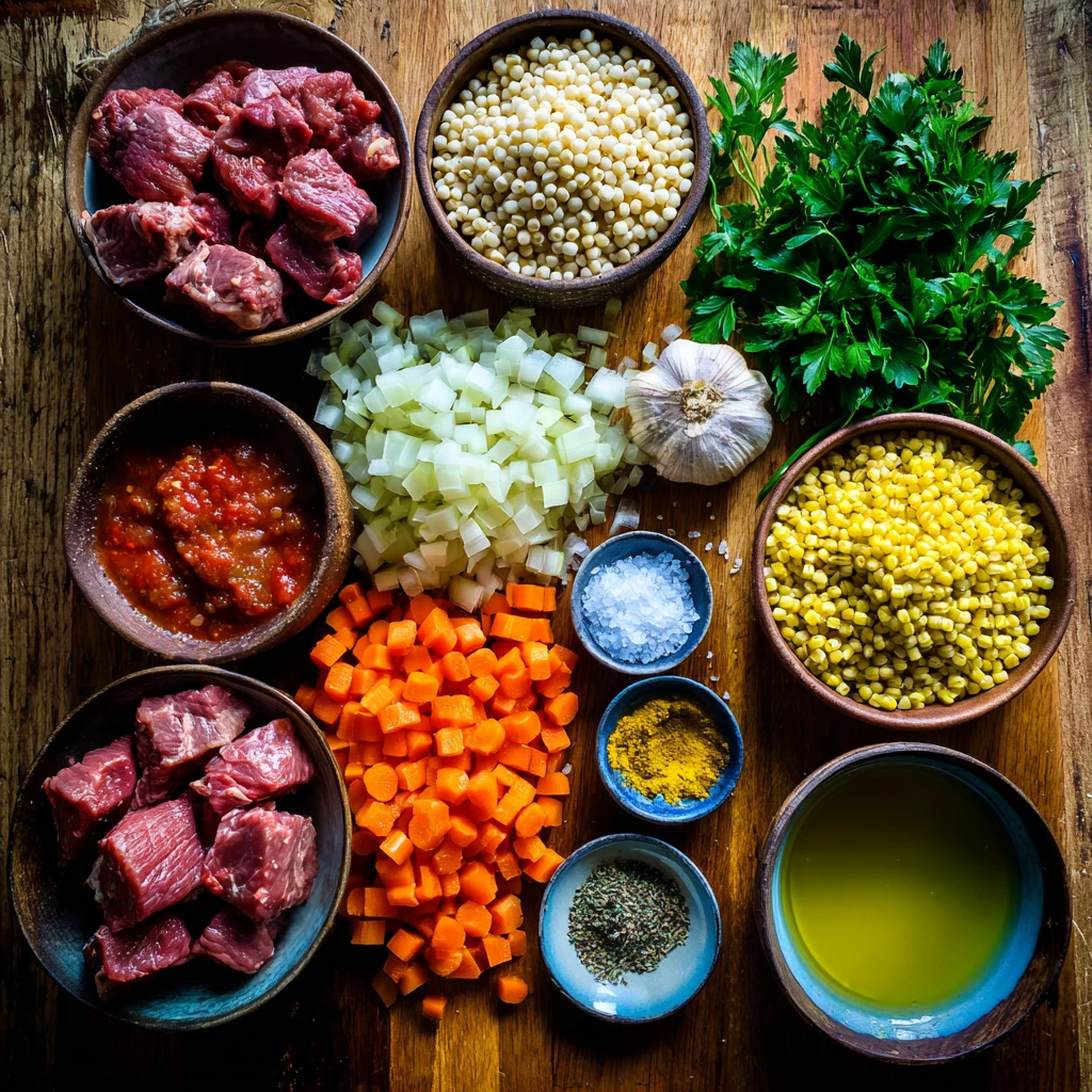 Beef Barley Persian Soup