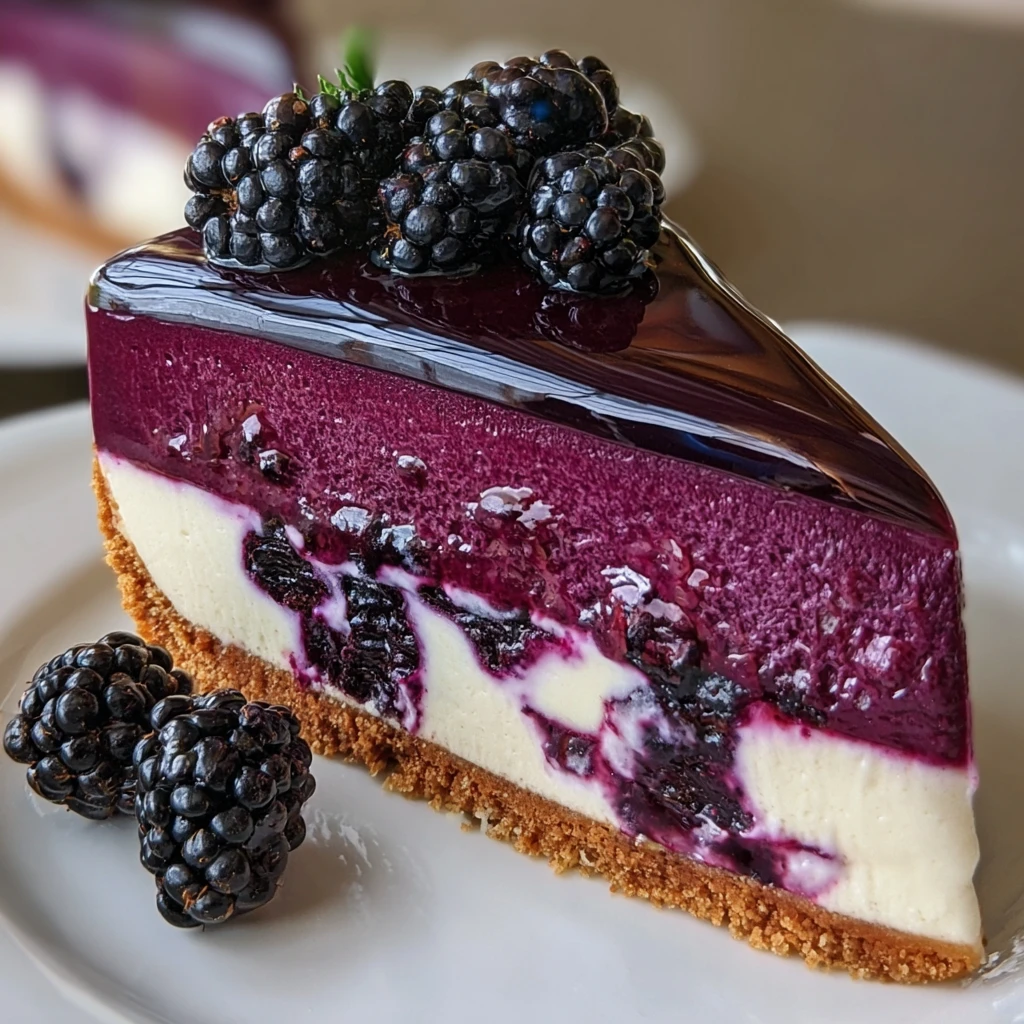 Blueberry Mousse Cheesecake – Creamy No-Fail Layered Dessert