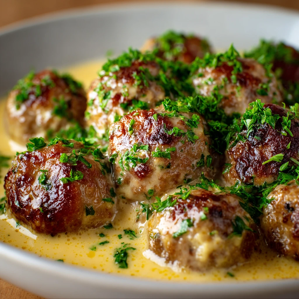 Carnivore Creamy Meatballs – Simple Ground Beef Recipe for the Carnivore Diet