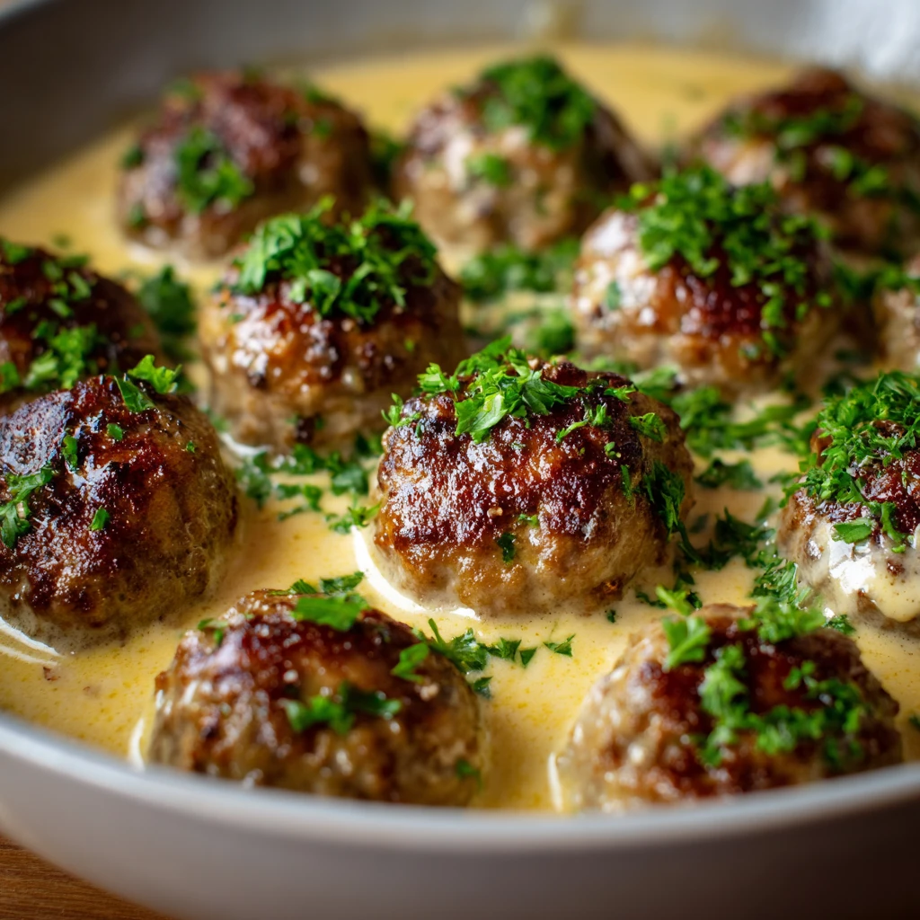 Carnivore Creamy Meatballs Ground Beef Recipe Diet