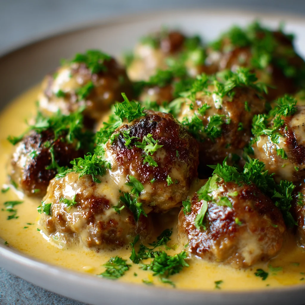 Carnivore Creamy Meatballs Ground Beef Recipe Diet