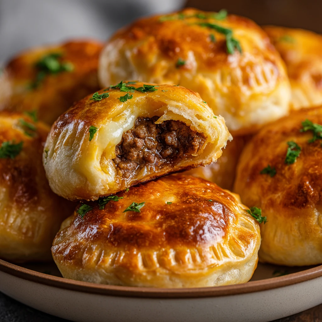 Cheesy Beef Biscuit Bombs – Easy, Meaty & Crowd-Pleasing