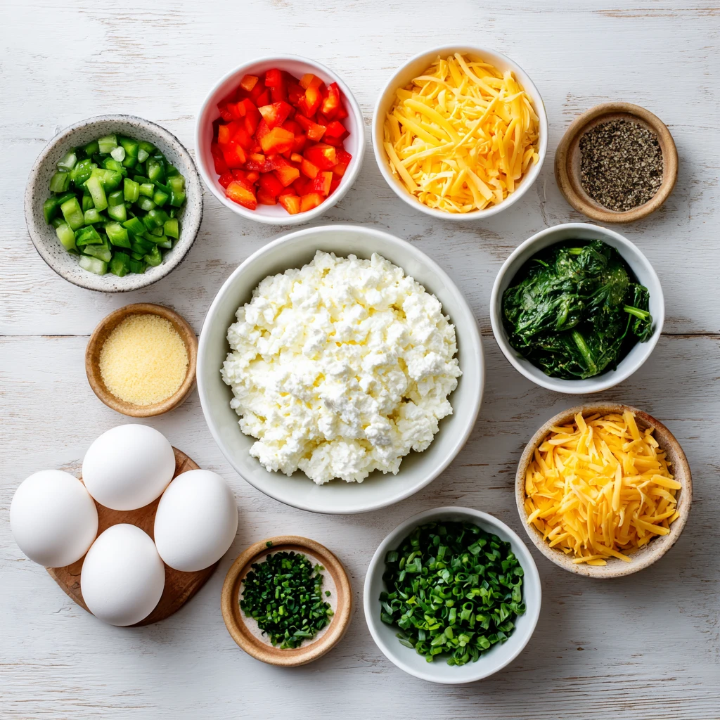 Cottage Cheese Egg Bites