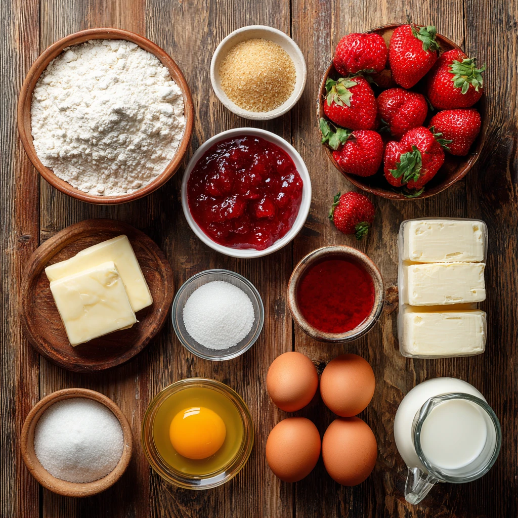 Double Strawberry Muffins