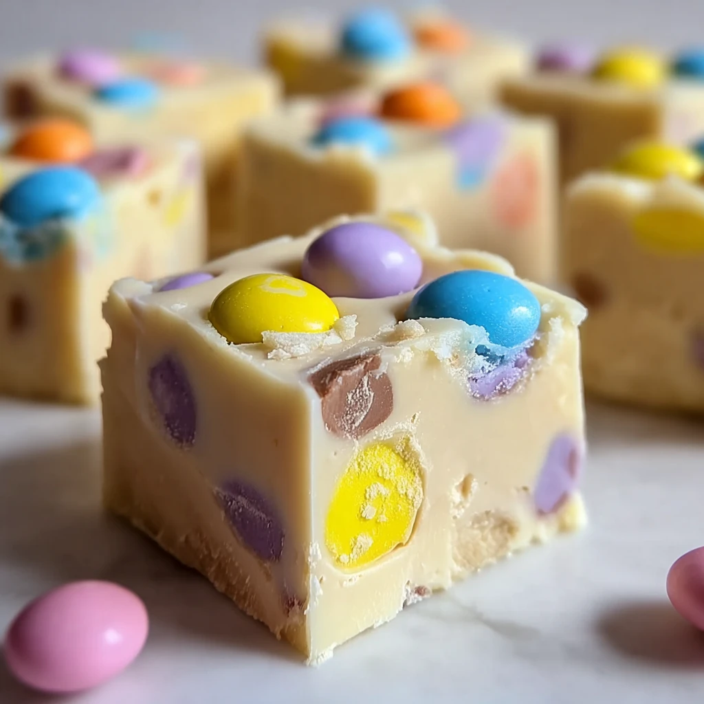 Easter Fudge Nobake Spring Candy Recipe