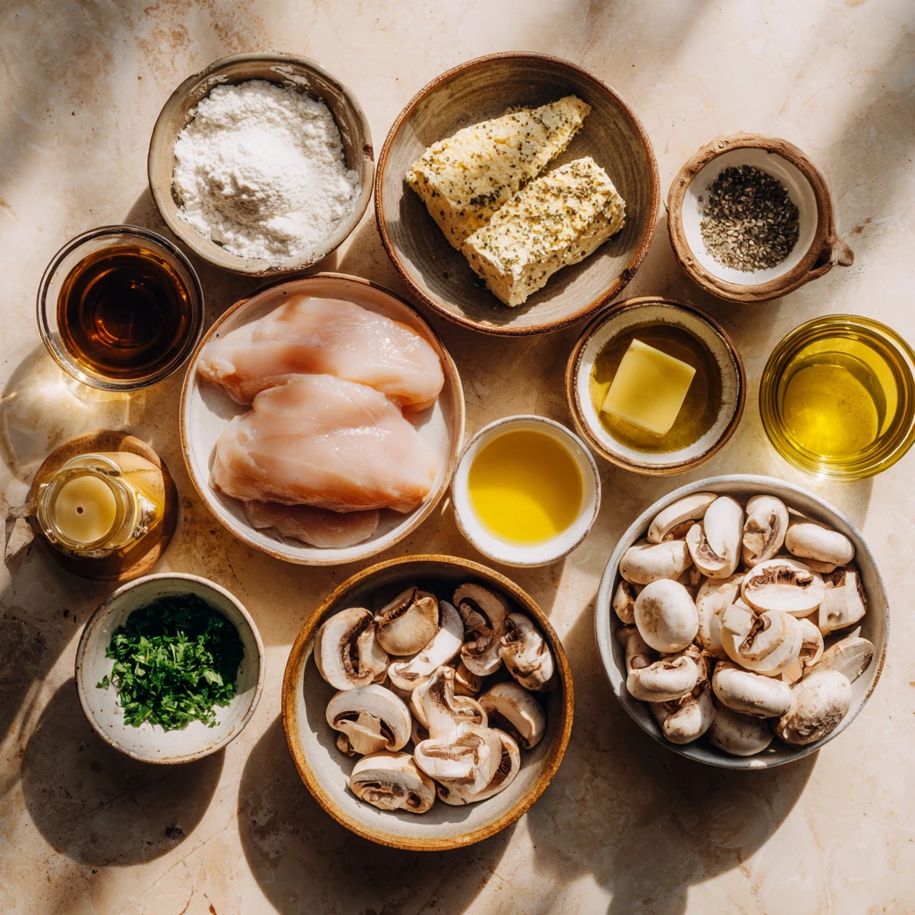 Exquisite Homemade Chicken Marsala Sweet Savory Delight Special