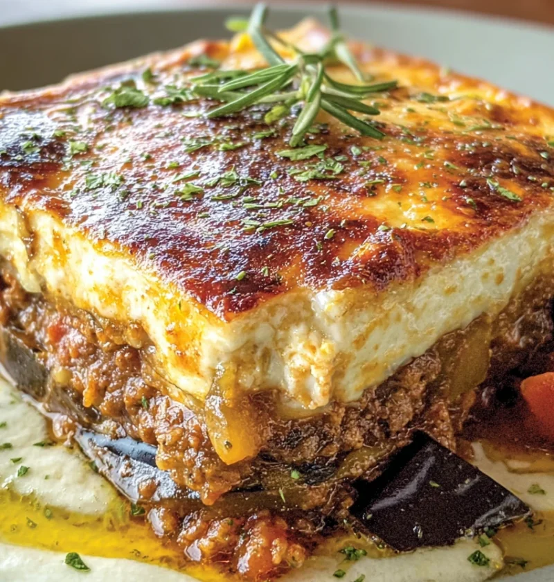 Greek Eggplant Lasagna Lamb