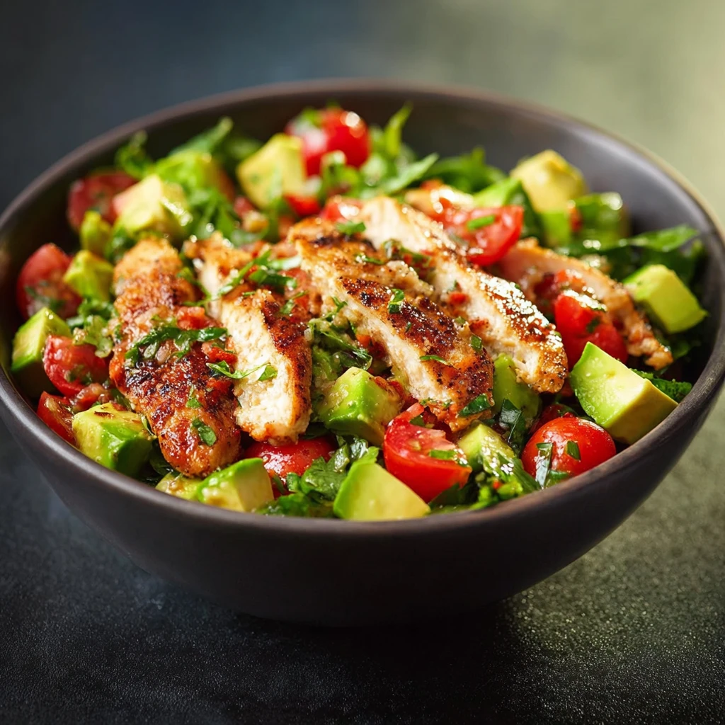Healthy Avocado Chicken Salad Mayofree Recipe