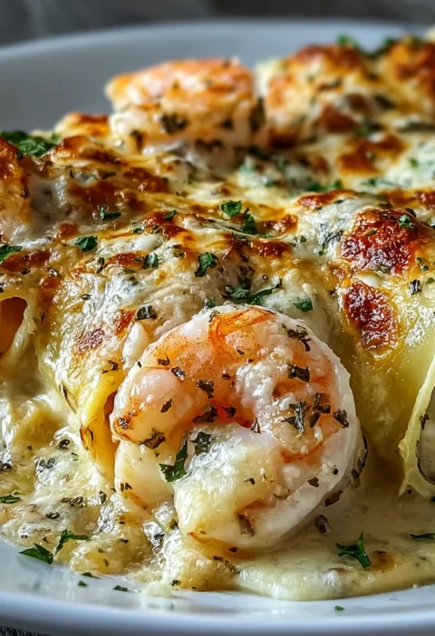 Irresistible Cheesy Shrimp Alfredo Rollups Youll Love