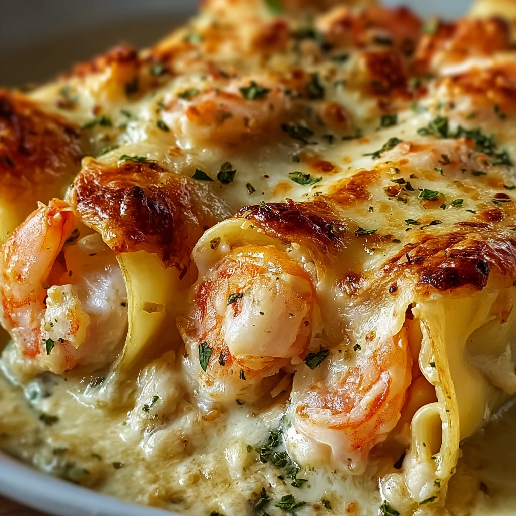 Irresistible Cheesy Shrimp Alfredo Rollups Youll Love