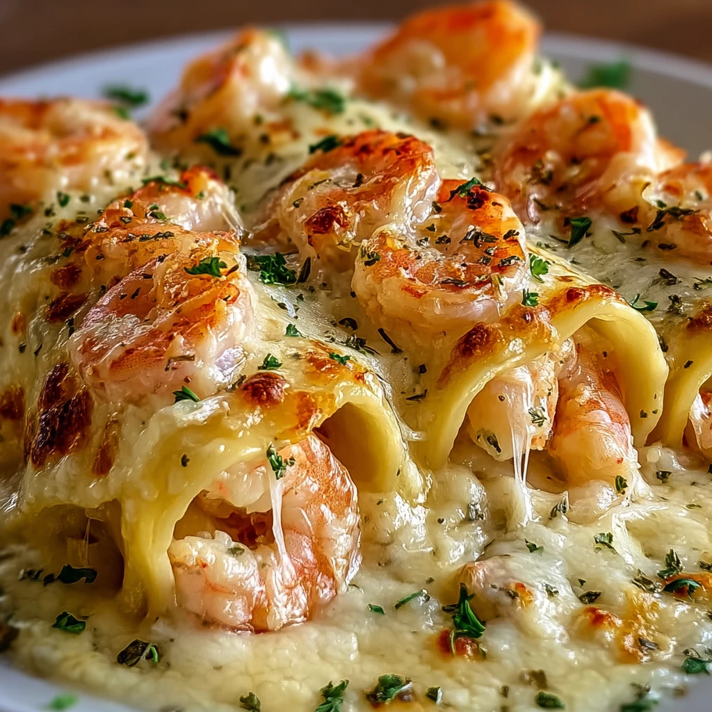 Irresistible Cheesy Shrimp Alfredo Rollups Youll Love
