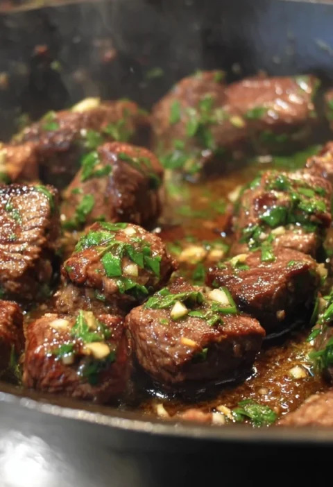 Succulent Garlic Butter Steak Bites Flavorful Dinner Delight