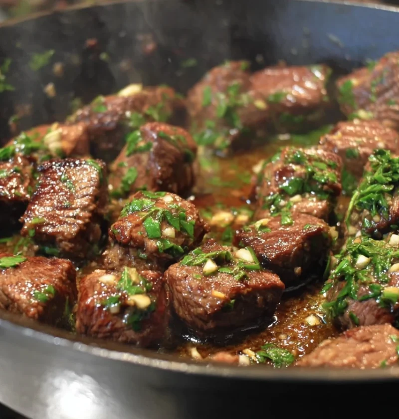 Succulent Garlic Butter Steak Bites Flavorful Dinner Delight