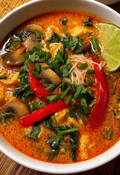Thai Chicken Curry Soup